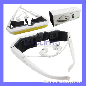 30pin 84 Inch Iwear Virtual Screen Video Glasses for iPhone 4 4s& iPad 2 3 & iPod (GLASSES-123)